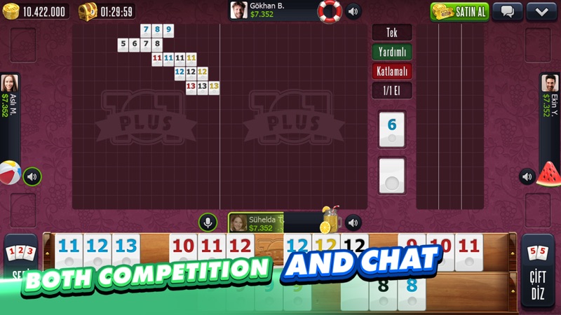 101 Okey Plus Rummy Board Game screenshot 2