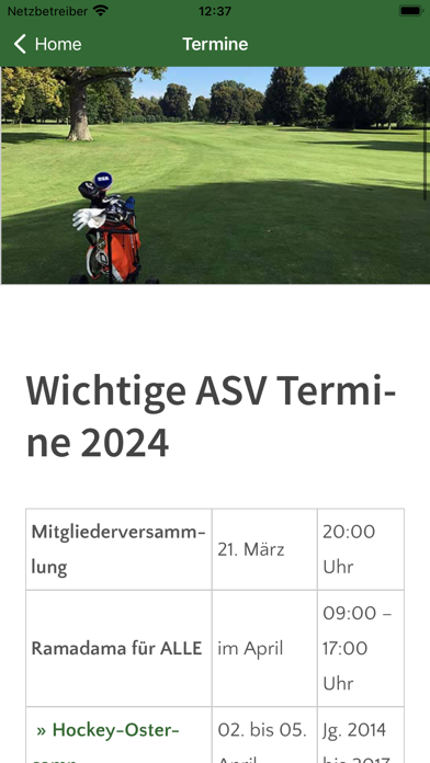 ASV München Screenshot