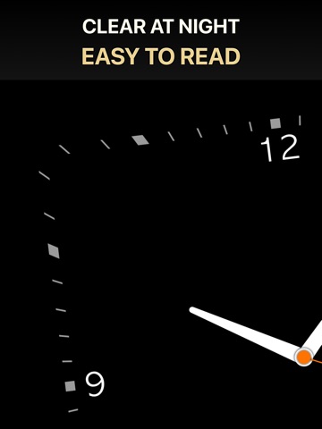 Dock Clock HD: Desk & StandBy iPad screenshot