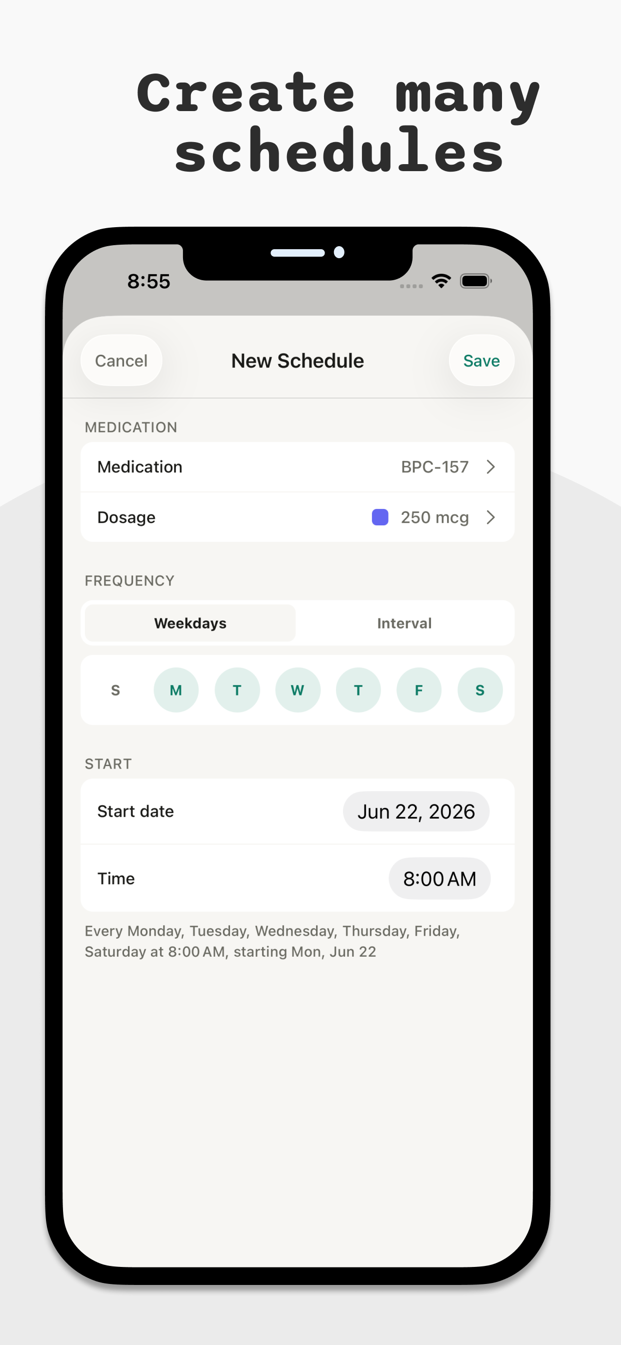 Peptide Tracker: Peppy screenshot 6