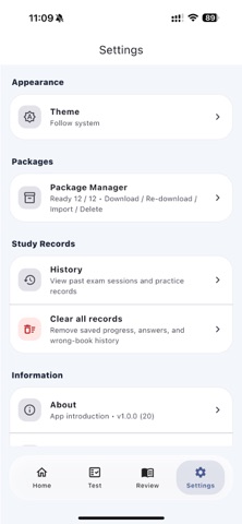 NY EXAM – Test Prep iPhone screenshot