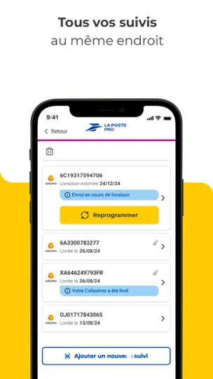 Capture d'écran de La Poste PRO – Envoi Et Suivi sur iPhone 5