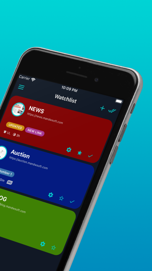 #2. Miharu – Web Page Monitor (iOS) 由: M&W SOFT