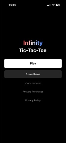 Infinity-TicTacToe Screenshot 2 of 4