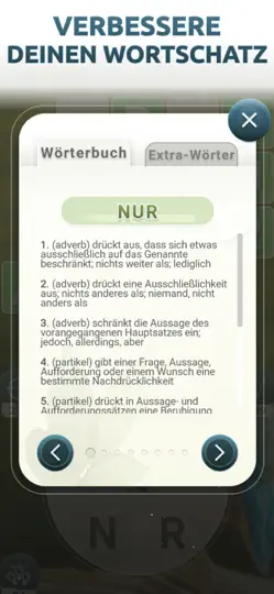 Screenshot von Kreuzworträtsel: Wörter Spiele auf dem iPhone 5