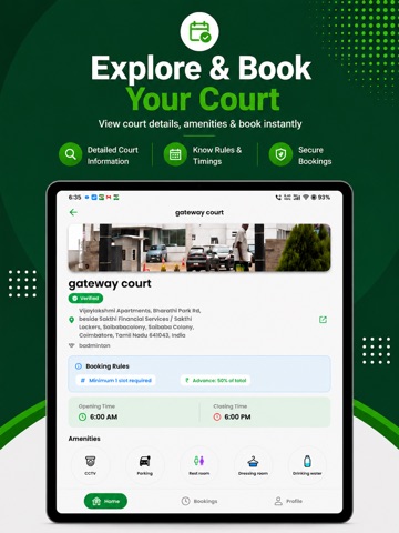 BookYourTurf iPad screenshot 10