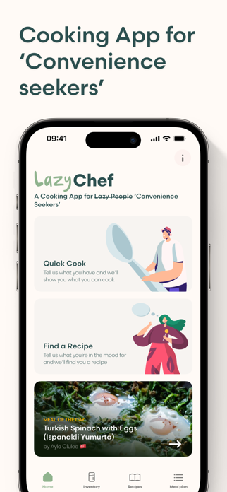 LazyChef app Screenshot 1 of 5