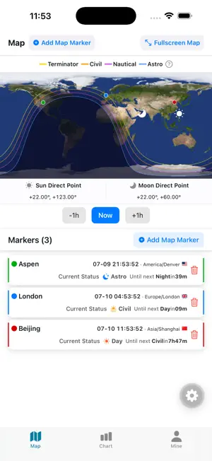 SunRiseSet screenshot 1