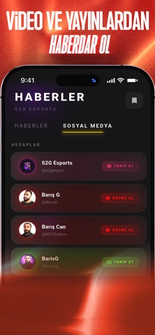 S2G Esports iPhone screenshot 2