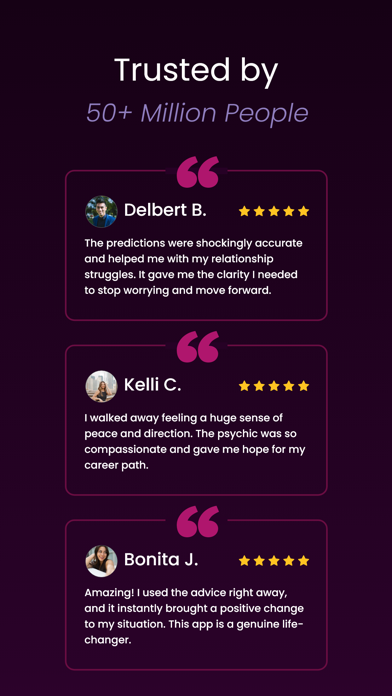 Tarot Life: Psychics & Healers iPhone screenshot 7 - Lifestyle app