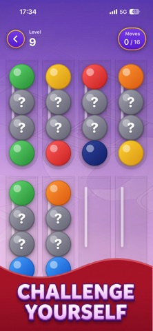 Super Ball Sort - Color Puzzle Screenshot 2 of 3