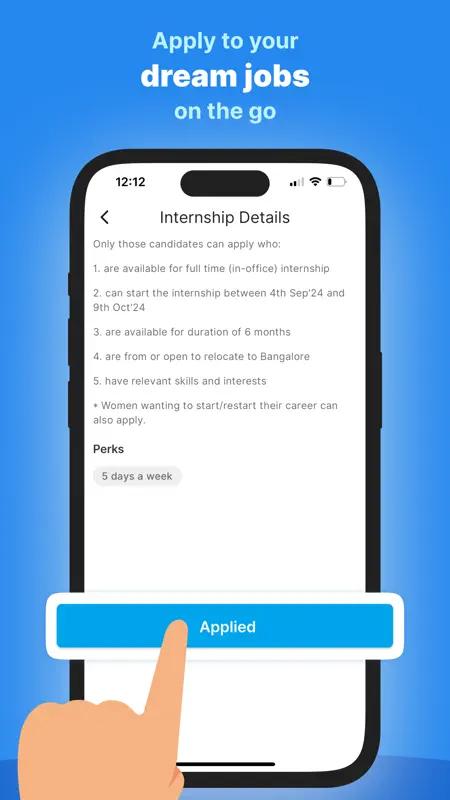 Internshala Internships & Jobs screenshot 7 of 9