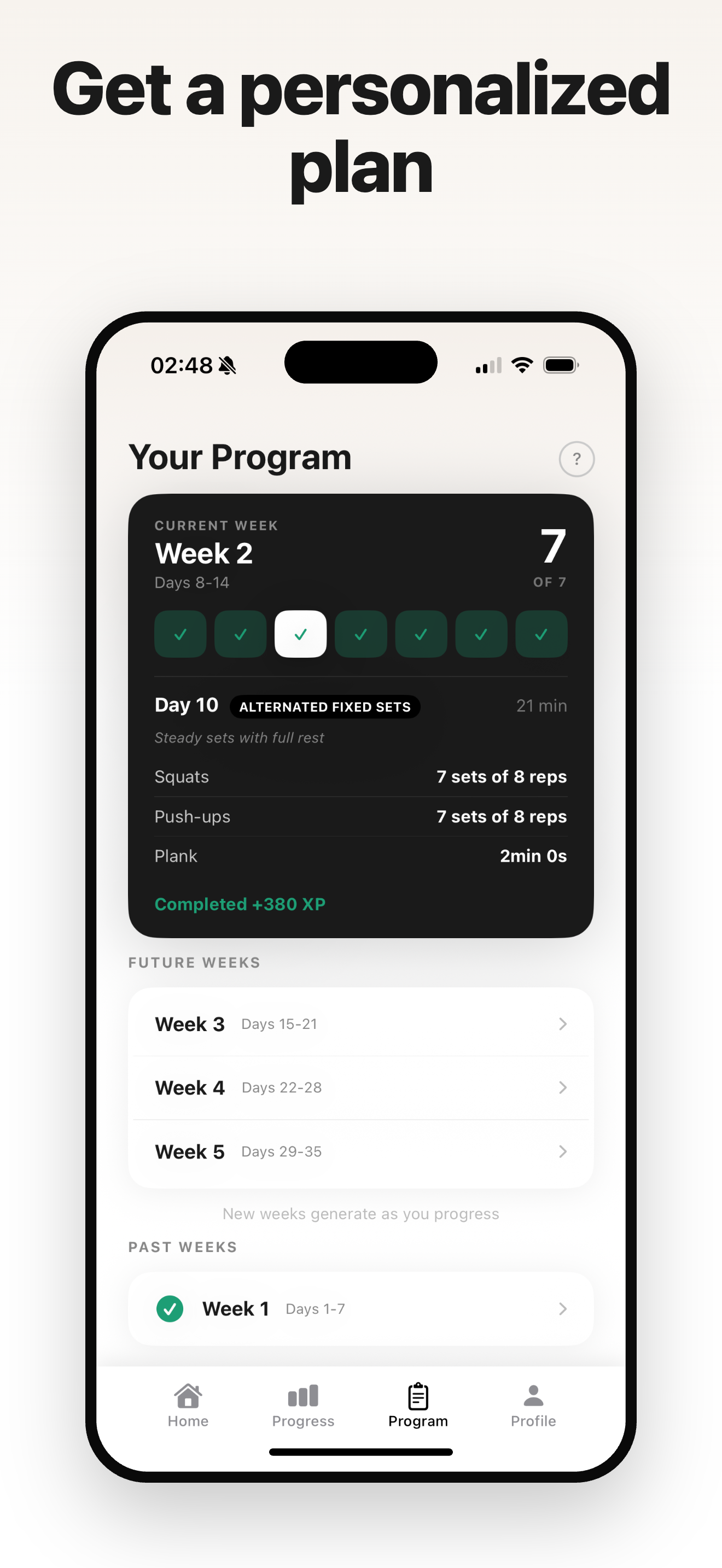 RepStandard - Home Workouts screenshot 3