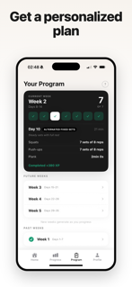 RepStandard - Home Workouts screenshot 3