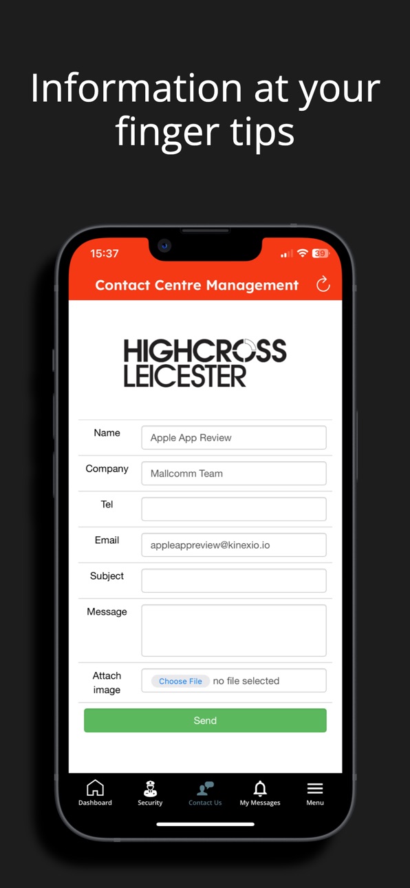 iPhone screenshot