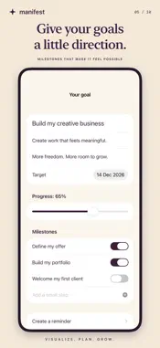 Vision board maker - Manifest screenshot 9