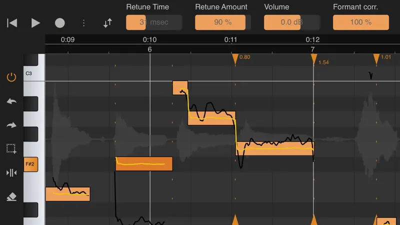 Vocal Tune Studio screenshot 1 of 4