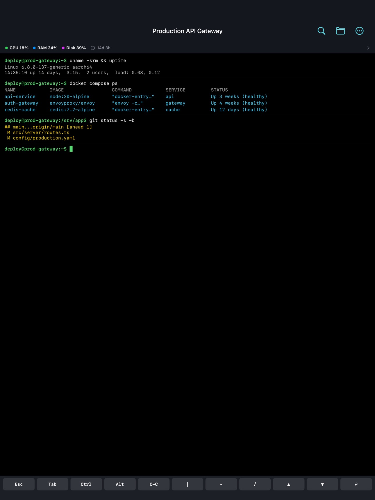 Screenshot 9 of TermIO: Modern SSH Client