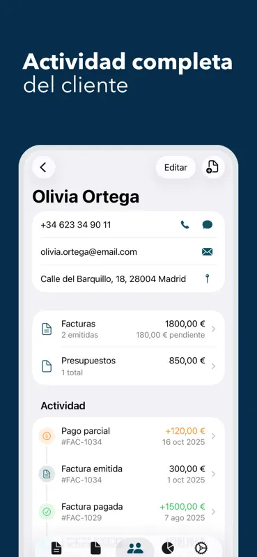 Invoice Maker - Facturas screenshot 6 of 10