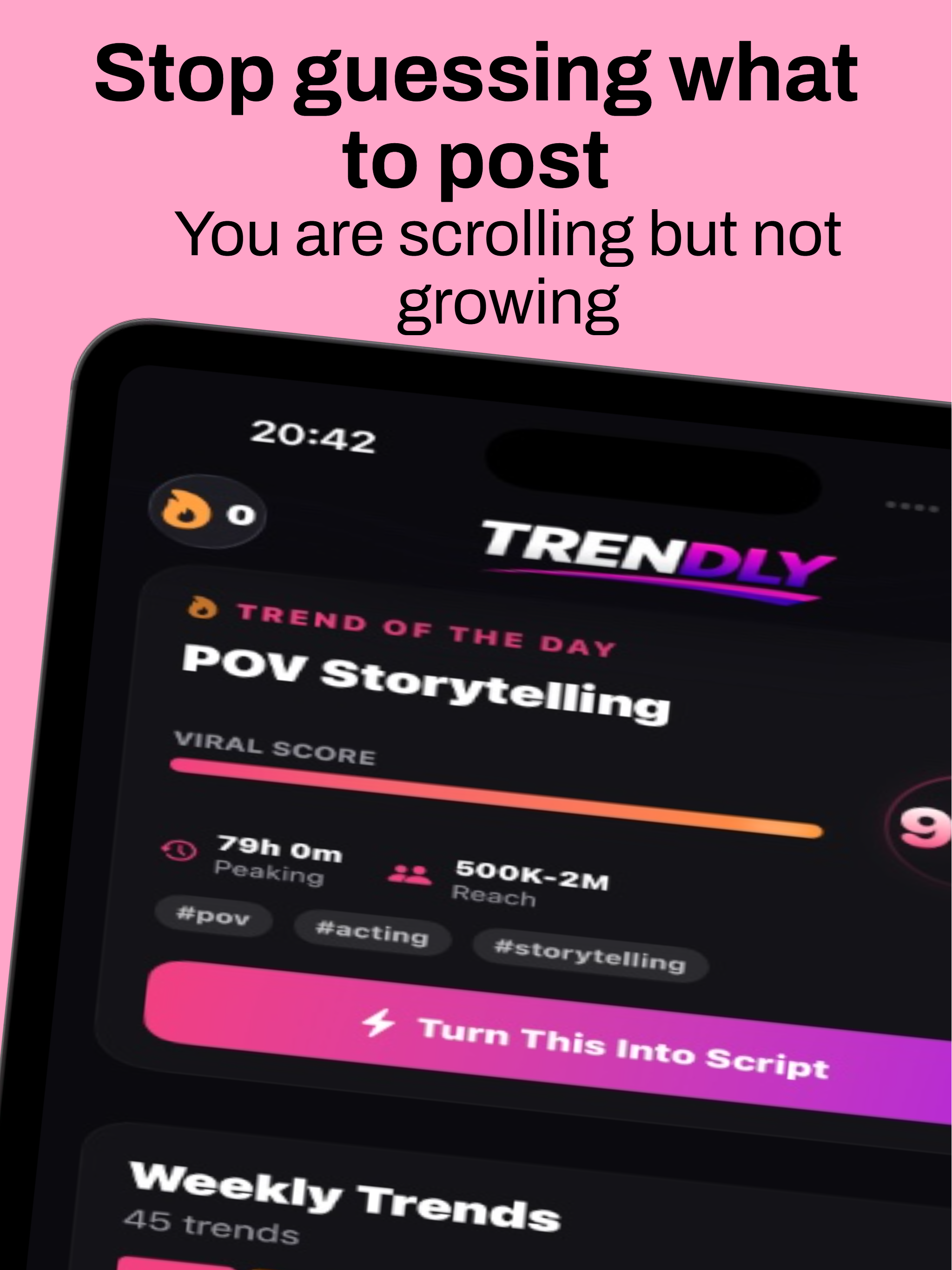 Trendly - Go Viral screenshot 6