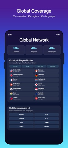 FreeGuard VPN: AI Stream Game iPhone screenshot