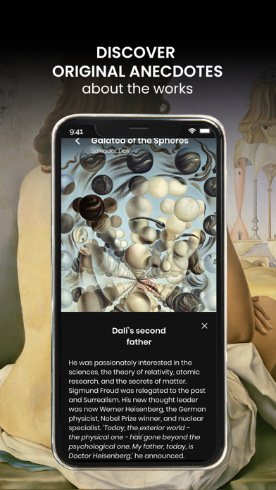 The DES LUMIÈRES art centres Screenshot
