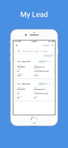 CordCRM screenshot