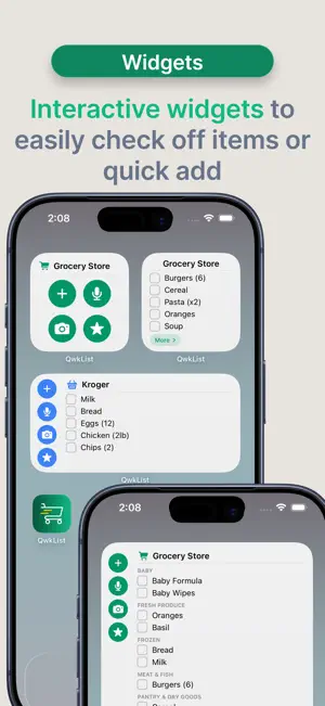 QwkList: Grocery List Maker screenshot 4