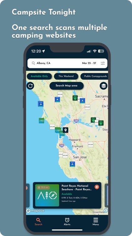 Campsite Tonight: Camping & RV