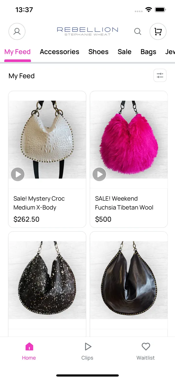 Screenshot #2 pour Rebellion Bags Boutique