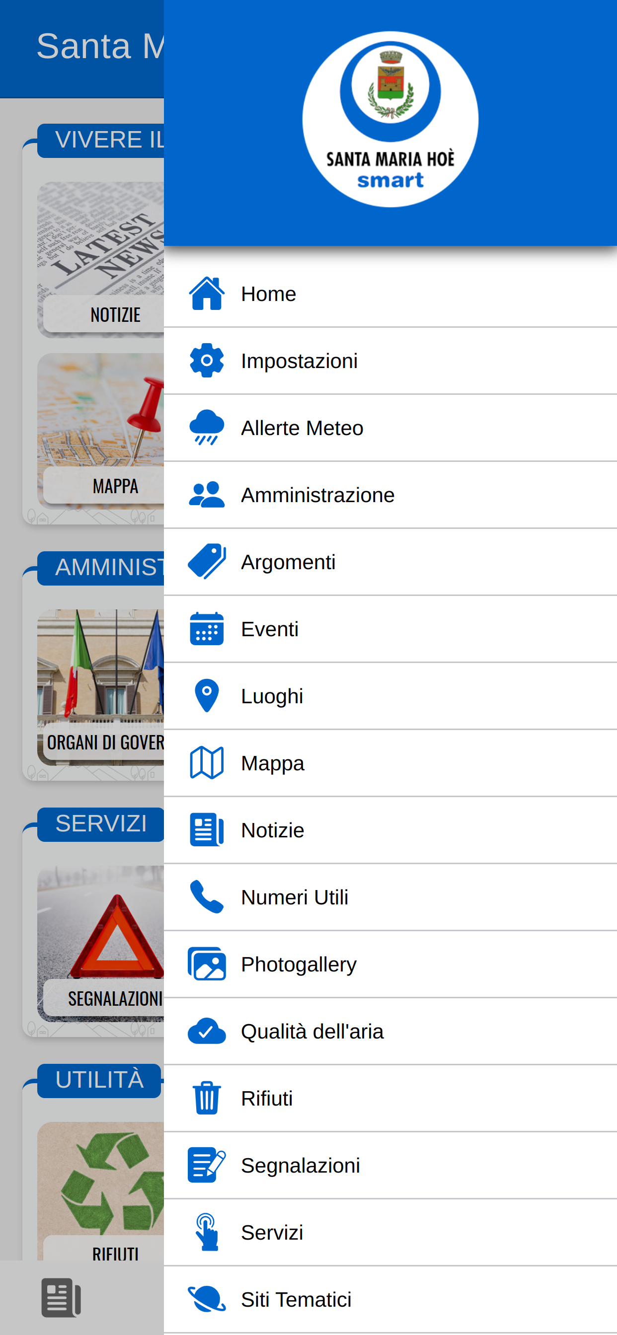 Santa Maria Hoe' Smart screenshot 2