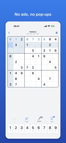 Sudoku: Killer, Classic, Daily iPhone screenshot
