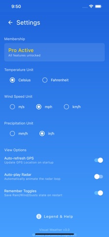 Visual Weather screenshot