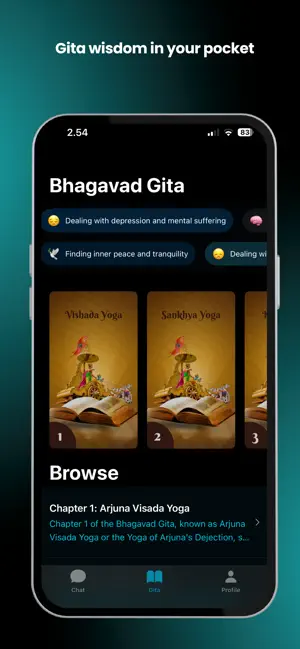 GitaVerse — AI Chat & Wisdom screenshot 3