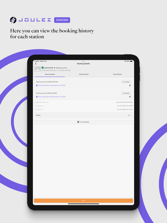 Joulez Lightning iPad screenshot 5 - Travel app