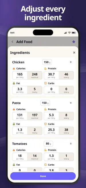 Calorie Counter: AI Photo Log screenshot 4