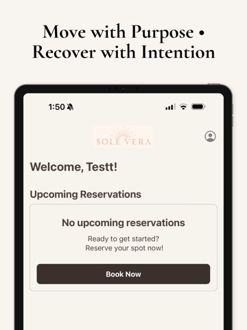 SOLÉ VERA iPad screenshot