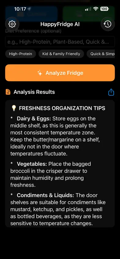 HappyFridge AI screenshot 3