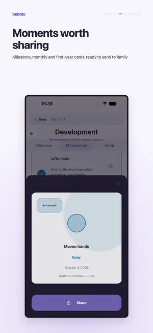 Bebblo: Newborn Baby Tracker screenshot 4