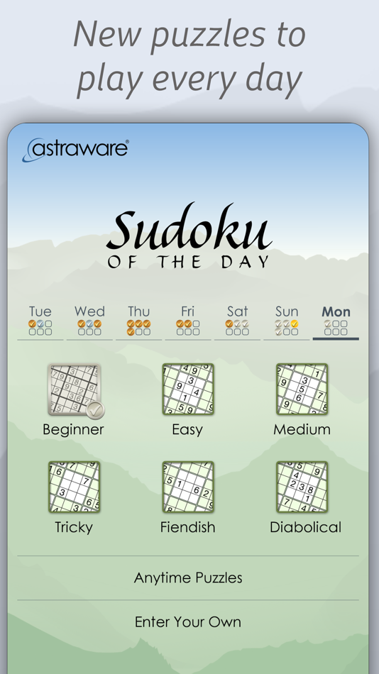 #4. Sudoku of the Day (iOS) 由: Astraware Limited