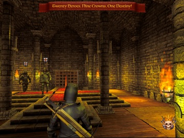 Nine Crowns of Faenord iPad screenshot