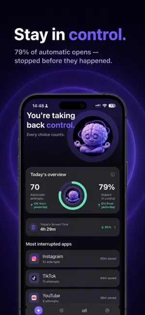 HoldON: Screen Time Control screenshot 1