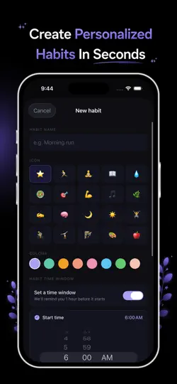 Скриншот Habit Coach - Daily Habits на iPhone 2
