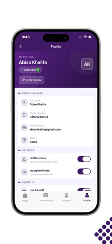 Aladatasub screenshot