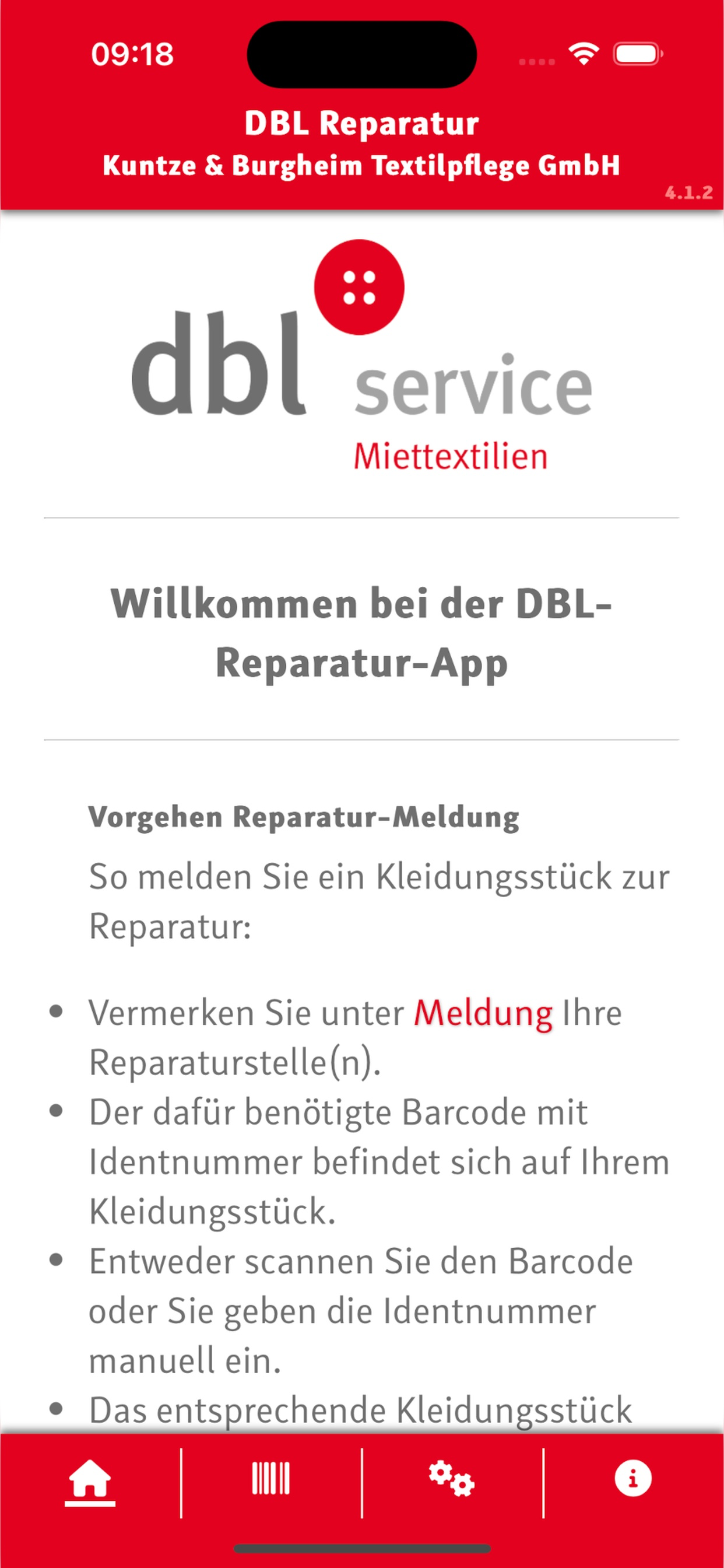 DBL Reparatur