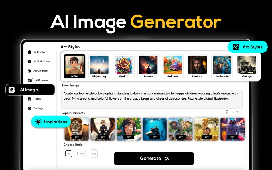 #4. AI Chatbot: Open to Chat, Talk (macOS) Podle: Syed Waqas Arshad