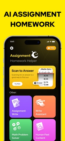 AI Math Problem Solver: MathAI iPhone screenshot