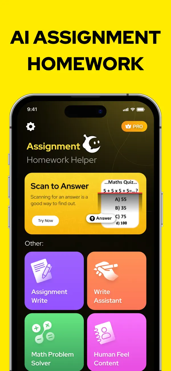 Screenshot #2 pour AI Assignment: Homework Helper