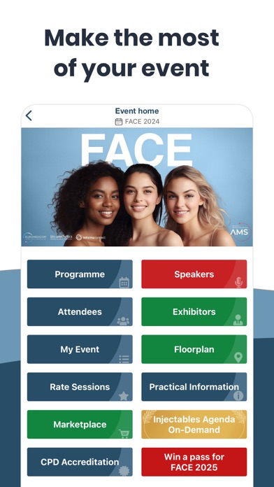 FACE Conference App Screenshot