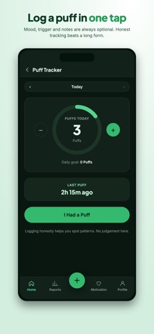 VapeFreeIndia - Puff Tracker Screenshot 2 of 10